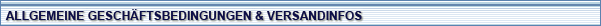 AGB & Versandinfos